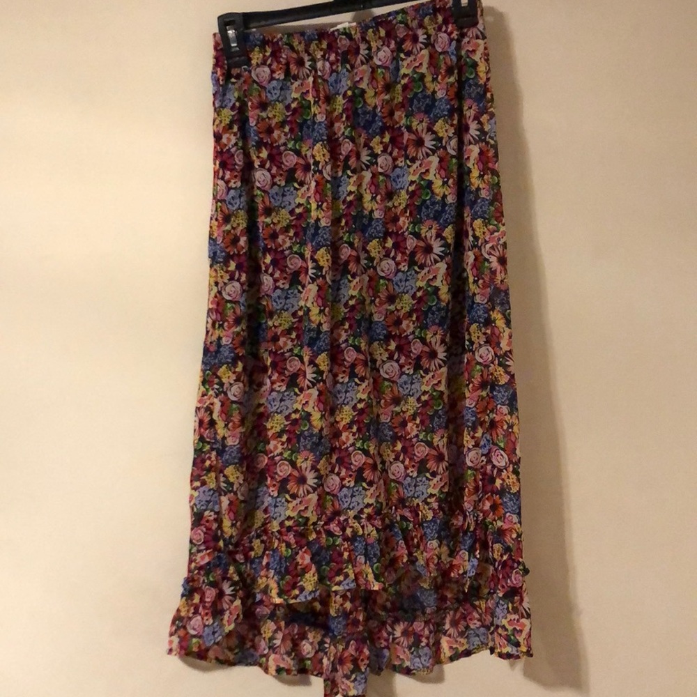 Colorful long skirt